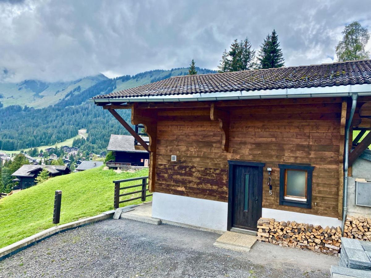 Chalet Le Jeuna Morgins Eksteriør billede